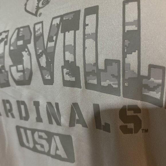 Louisville Cardinals Colosseum OHT Tan Camo SS Crew Neck Tee Shirt Mens L New - Picture 7 of 10